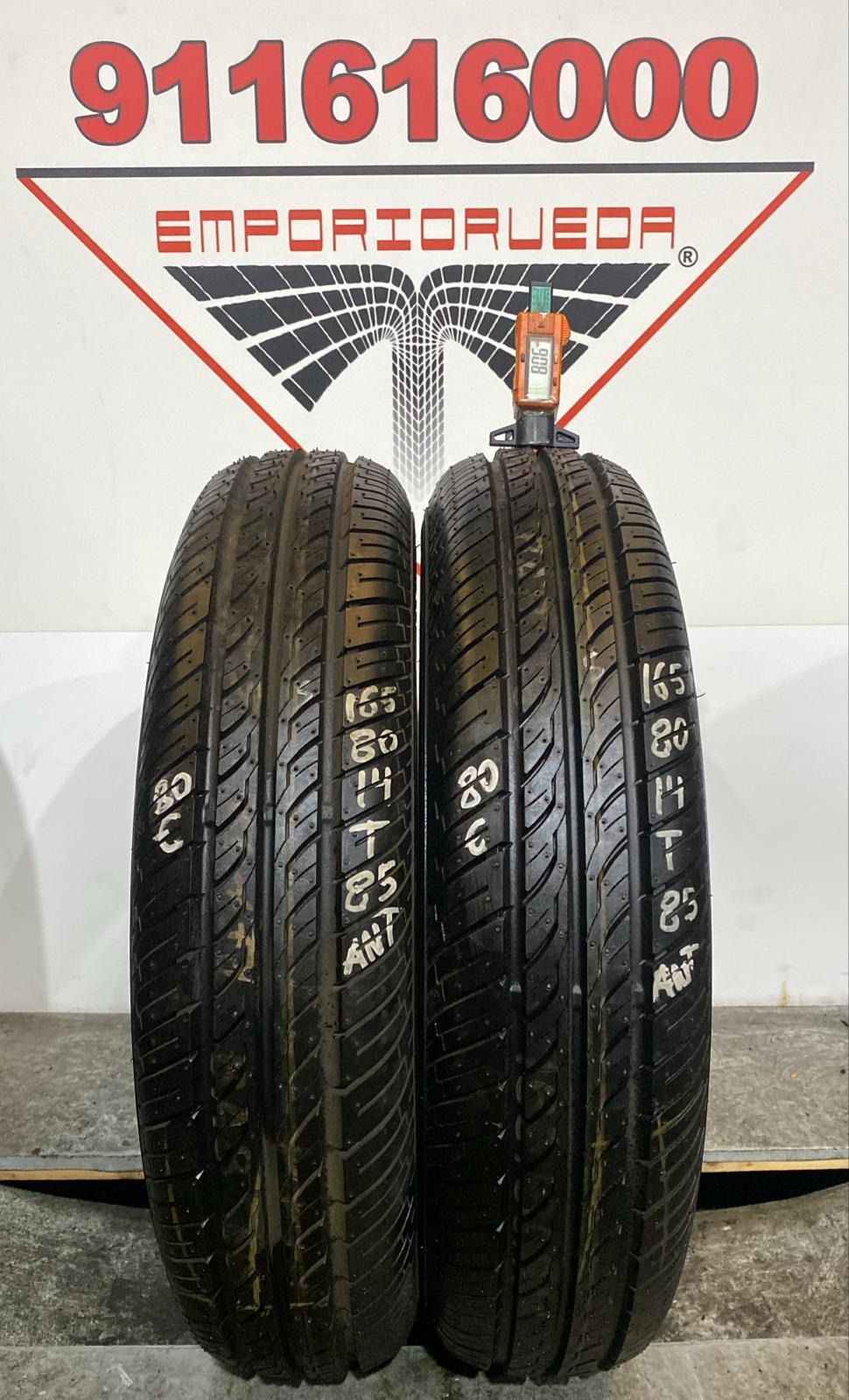 KUMHO POWER STAR 758 USADO  165/80 R14 85 T